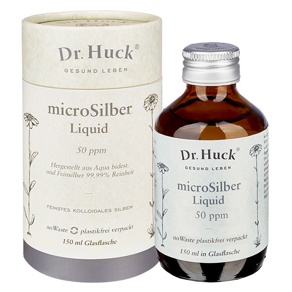 microSilber Liquid 50ppm Dr. Huck noWaste 150ml