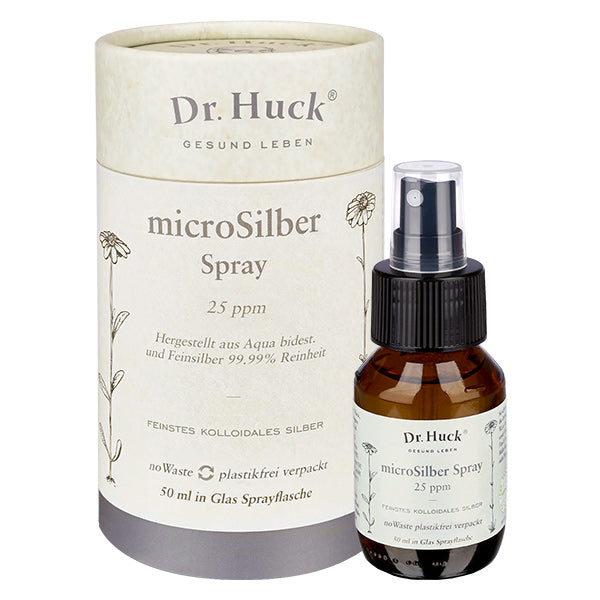 microSilber Spray 25ppm Dr. Huck noWaste 50ml
