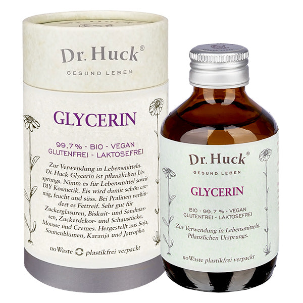 Glycerin BIO vegan 99.7% Dr. Huck noWaste 150ml