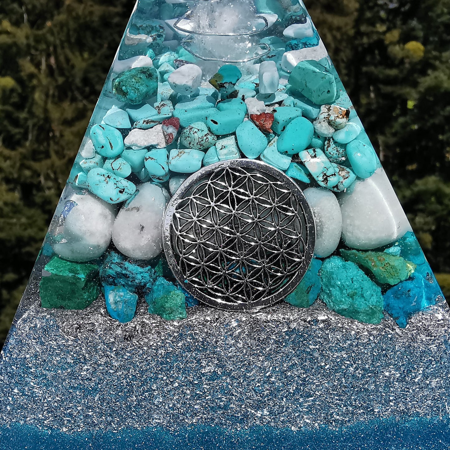 Orgone Pyramide EMOTIONALE HEILUNG 15cm
