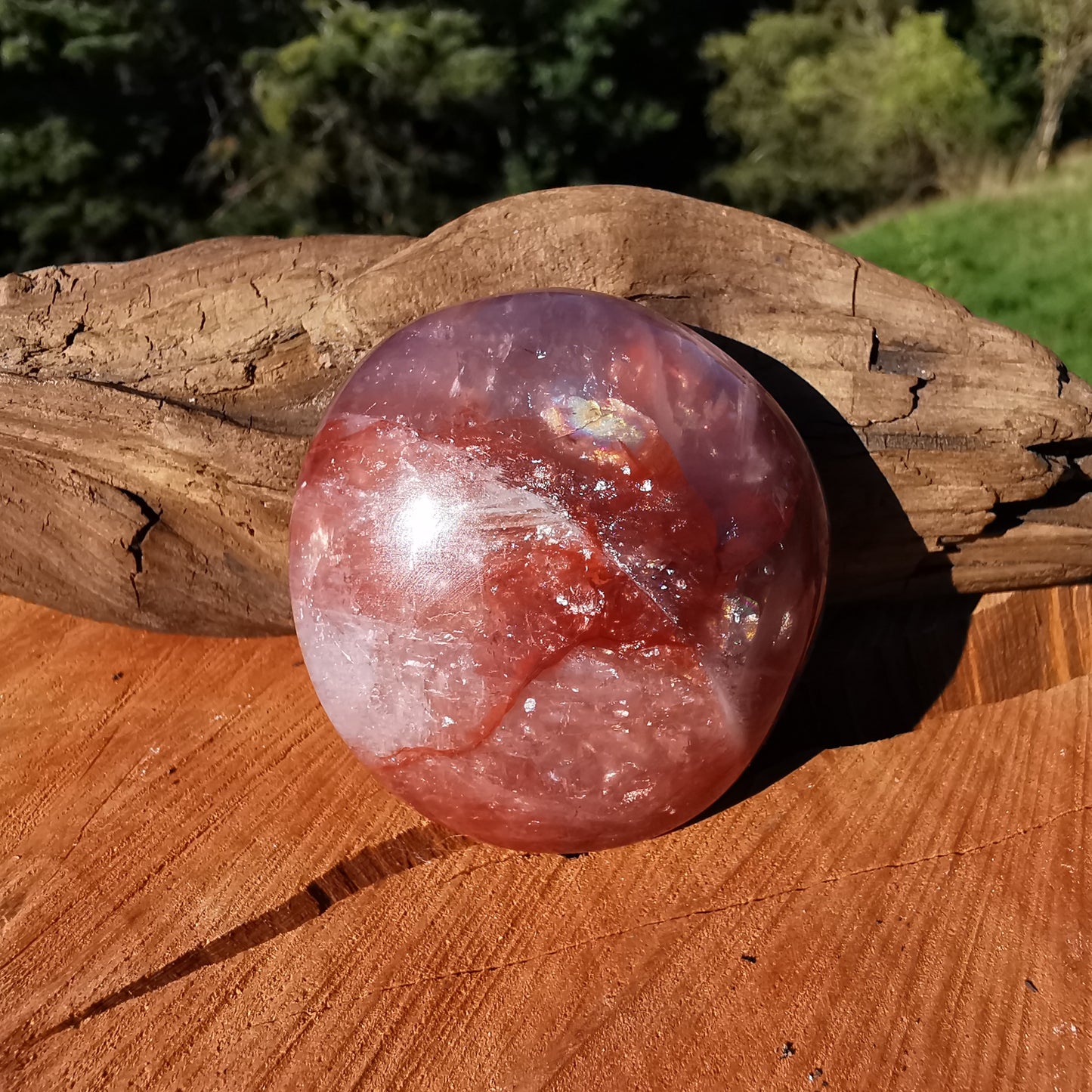 Red Healer Bergkristall Handschmeichler (5) 120g