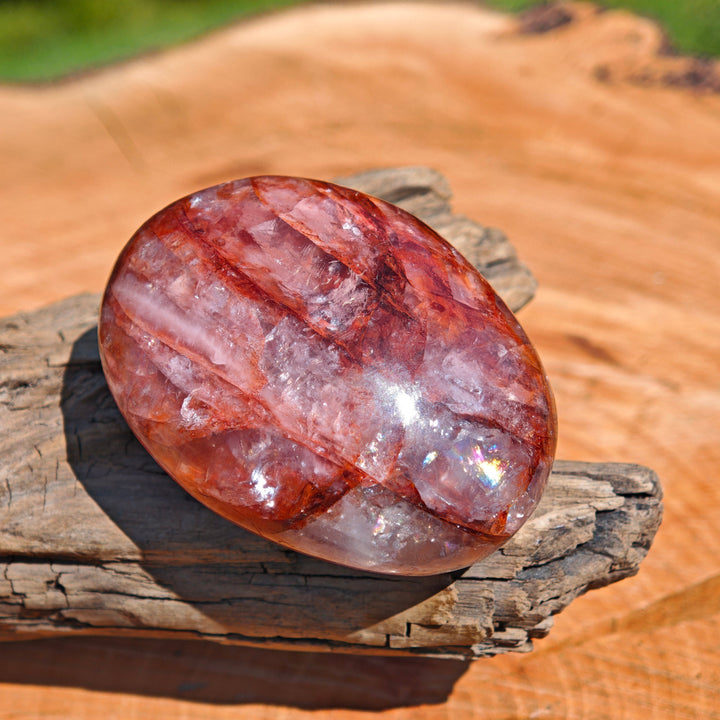 Red Healer Bergkristall Handschmeichler L (1)