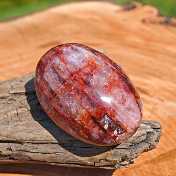 Red Healer Bergkristall Handschmeichler L (1)