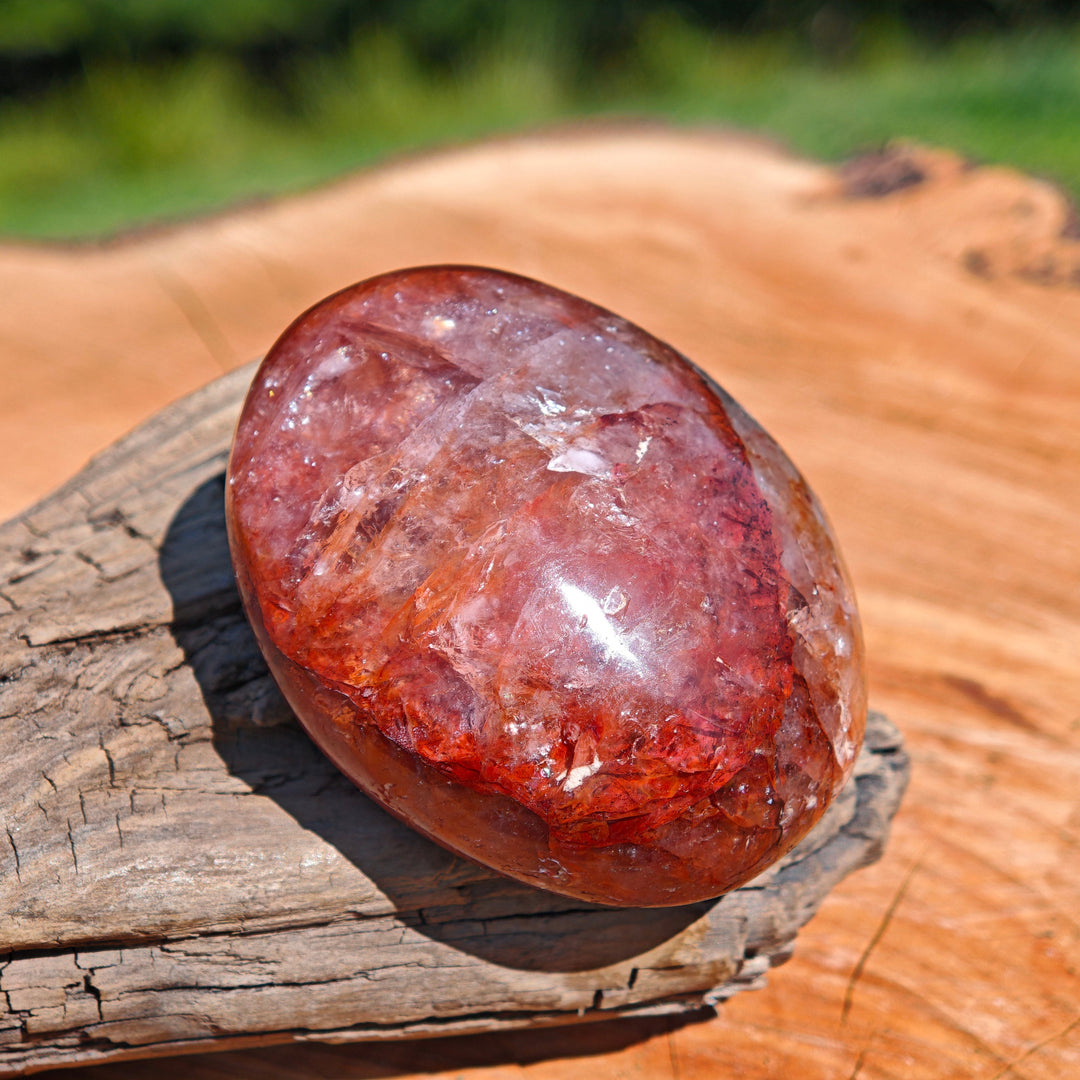 Red Healer Bergkristall Handschmeichler L (3)