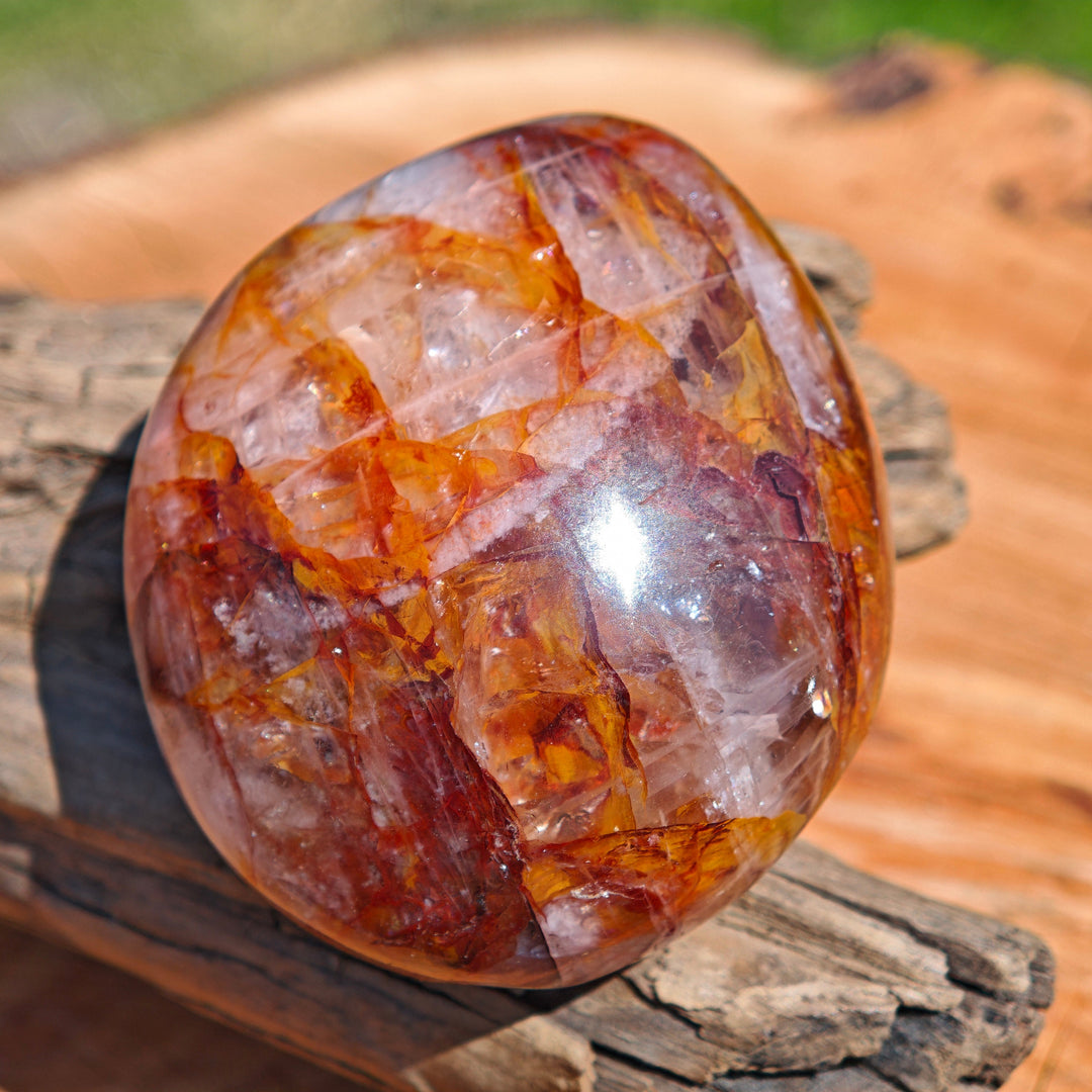 Red Healer Bergkristall Handschmeichler L (7)