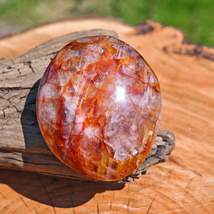 Red Healer Bergkristall Handschmeichler L (7)