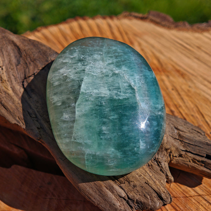 Fluorit grün Handschmeichler