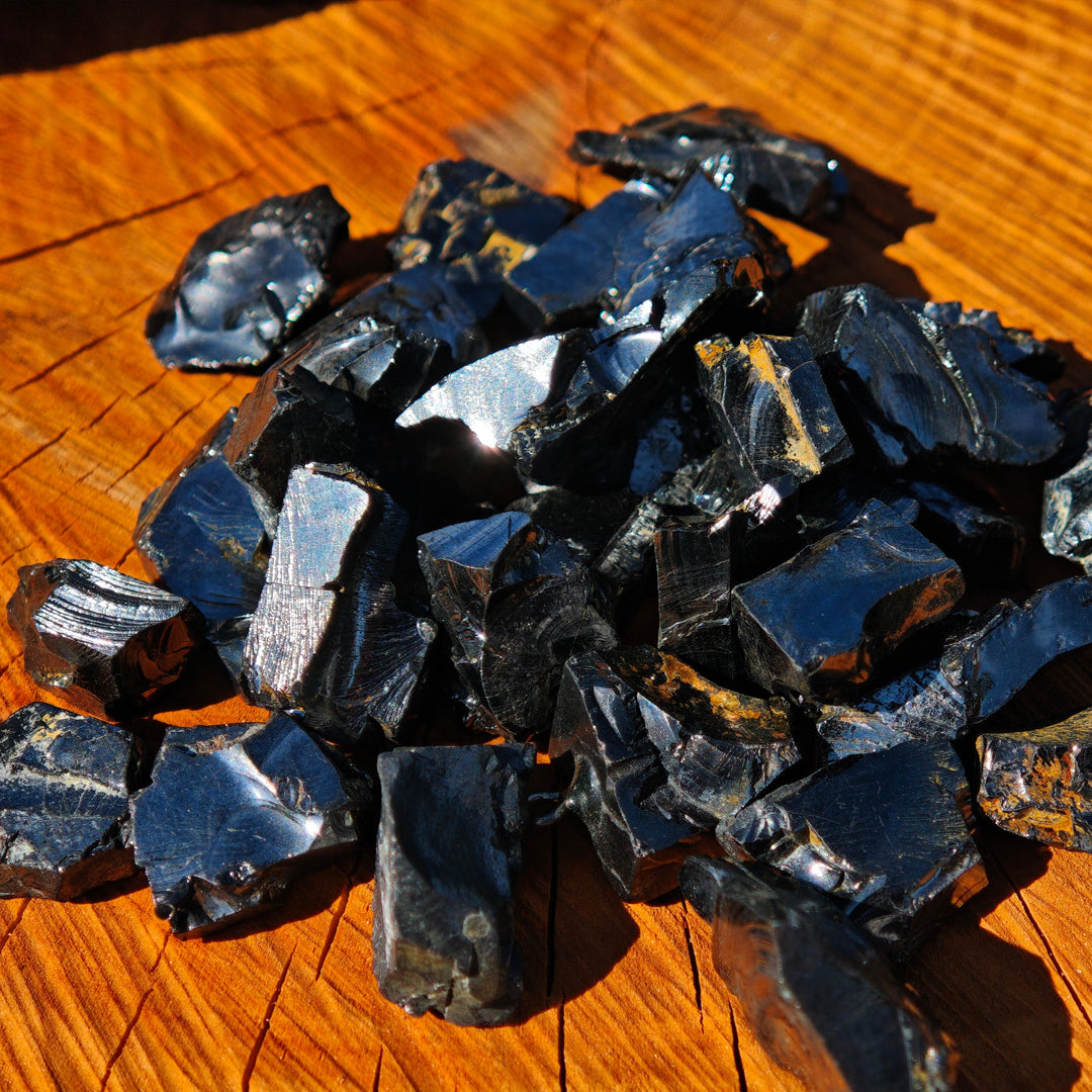 Edelschungit Rohsteine 50g