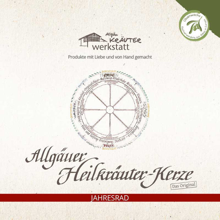 SAMHEIN - Neumondfest Allerheiligen - Allgäuer Heilkräuter Kerze