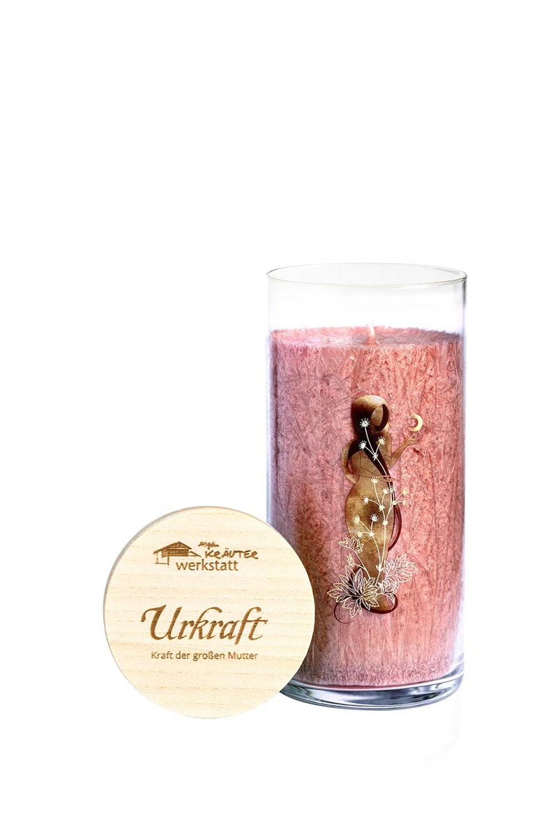 URKRAFT - Die Kraft der grossen Mutter - Allgäuer Heilkräuter Kerze
