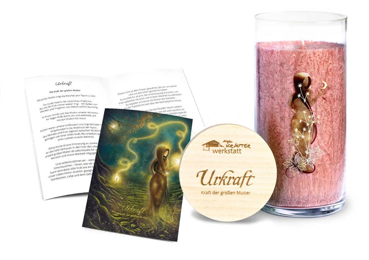 URKRAFT - Die Kraft der grossen Mutter - Allgäuer Heilkräuter Kerze