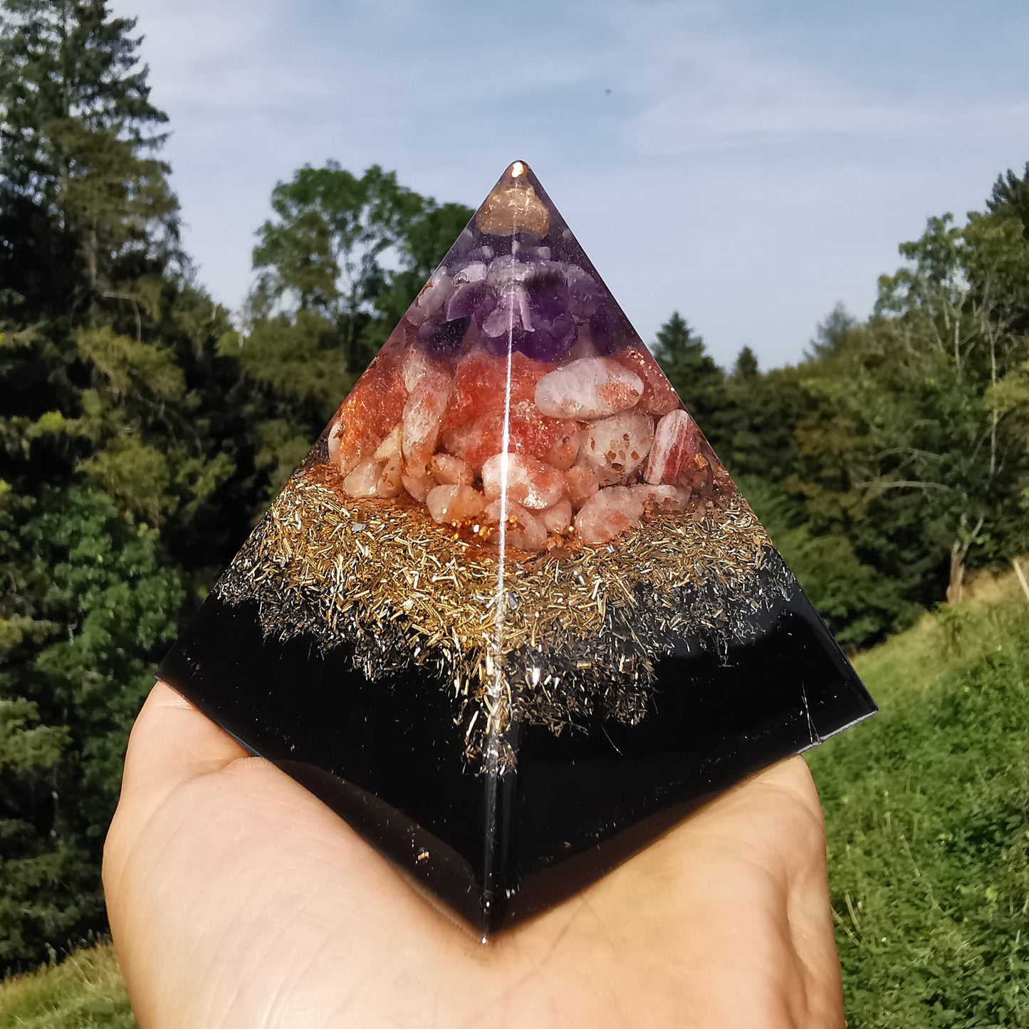 Orgone Pyramide SELBSTACHTUNG 8.5cm