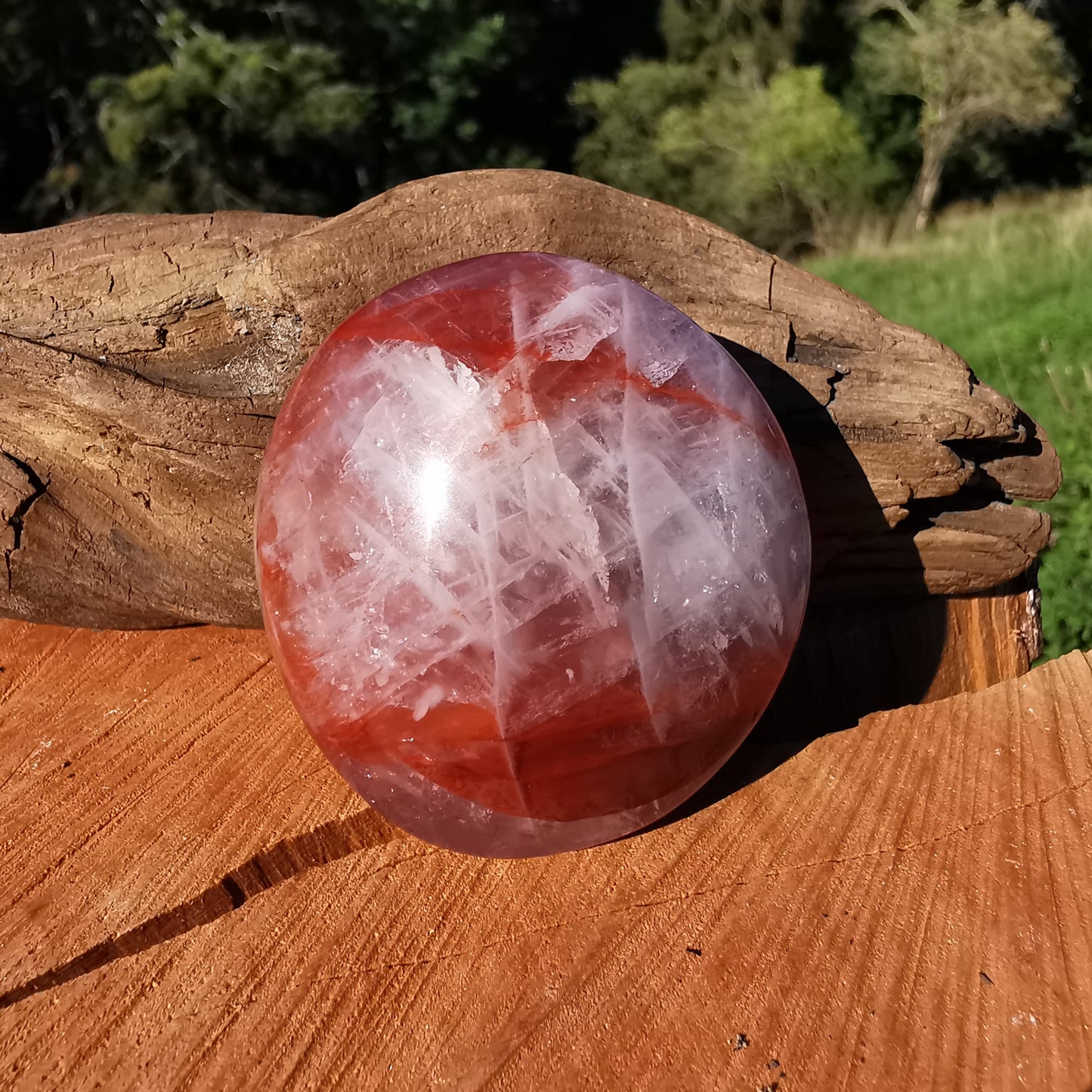 Red Healer Bergkristall Handschmeichler (5) 120g