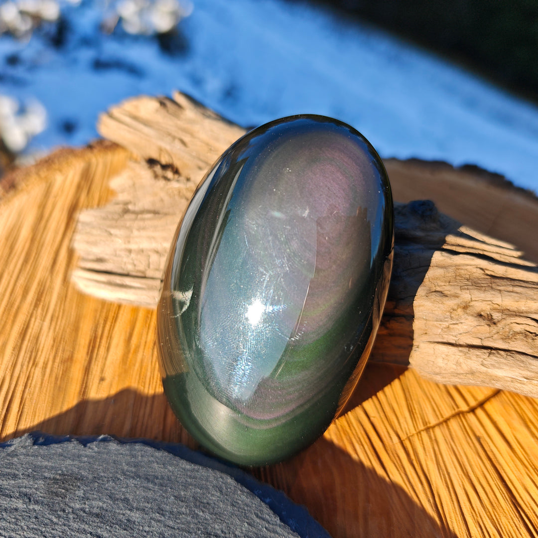 Regenbogen Obsidian (Integrität - Zufriedenheit) Handschmeichler XL (1)