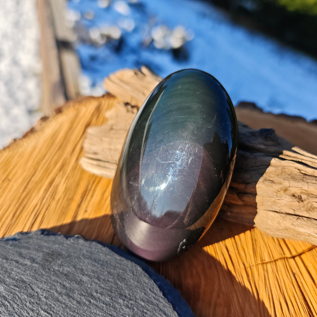 Regenbogen Obsidian (Integrität - Zufriedenheit) Handschmeichler XL (1)