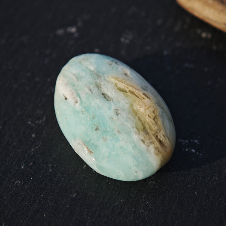 Andenopal blau (Geistiges Erwachen) A Trommelsteine zur individuellen Auswahl