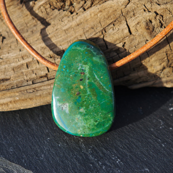 Atacama Opal Trommelstein gebohrt Unikate zur Auswahl