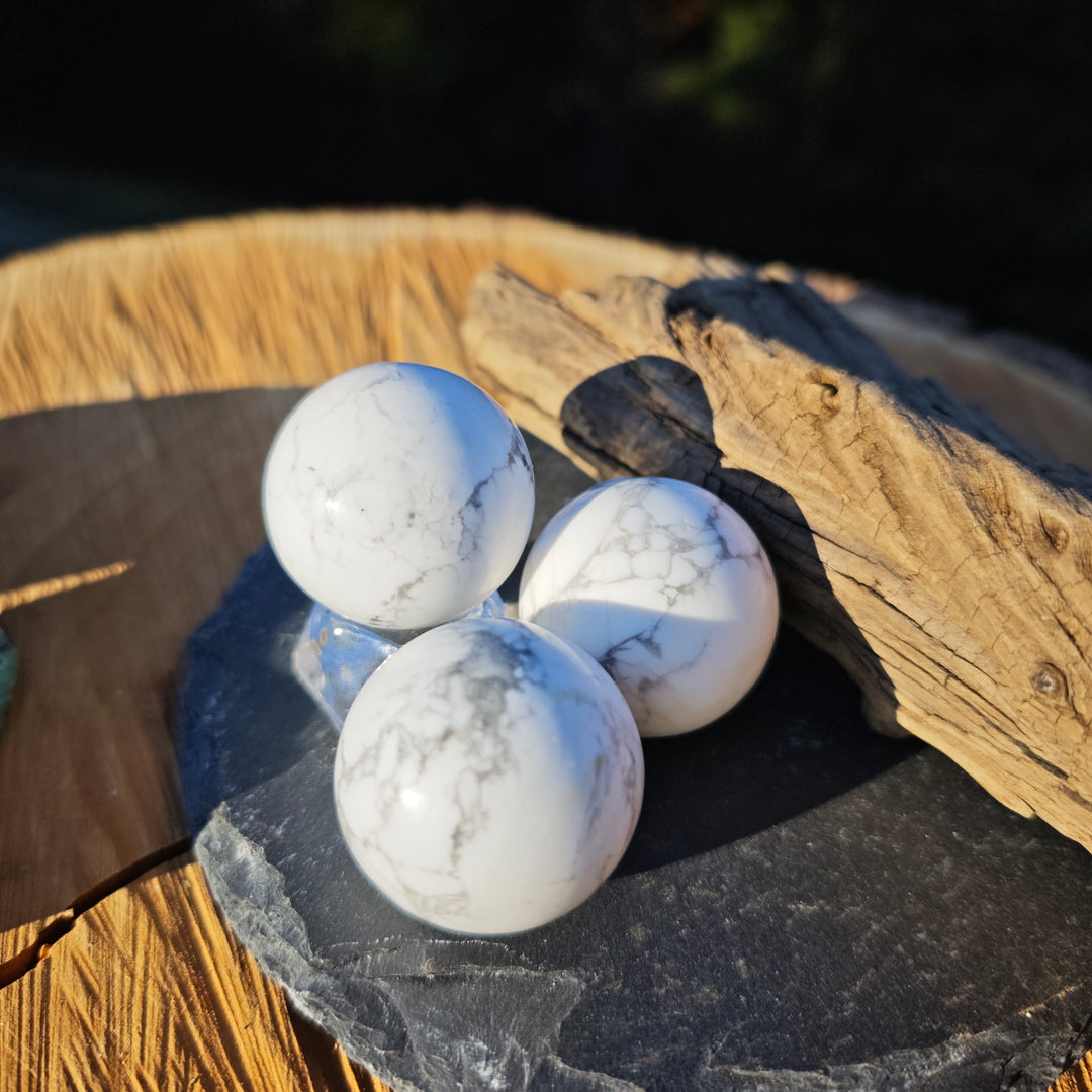 Magnesit Kugeln 35mm (Stille & Entspannung)