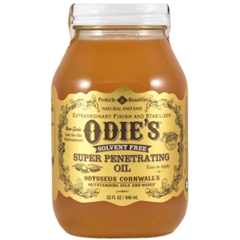 Odie`s Super Penetrating Oil 100% natürlich für fast alle Materialien Holz, Epoxy, Leder... 946ml