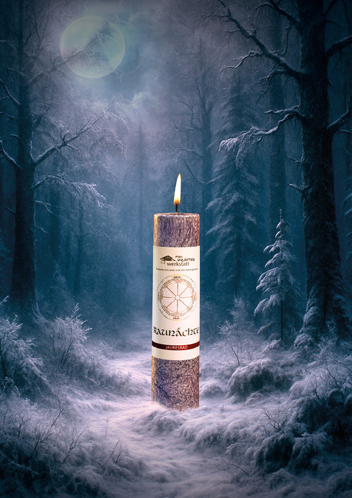 RAUNÄCHTE - Allgäuer Heilkräuter Kerze