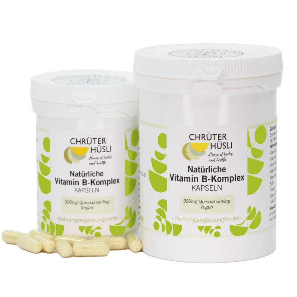 Vitamin B Komplex natürlich aus Quinoakeimlingen Bio 100 Kapseln