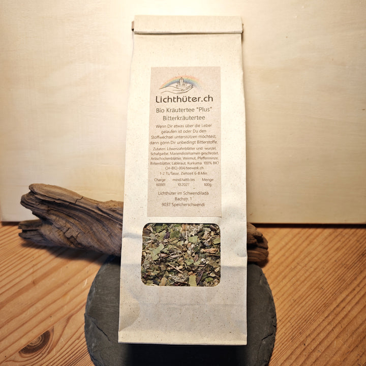 Kräutertee "Plus" - Bitterkräutertee BIO 100g