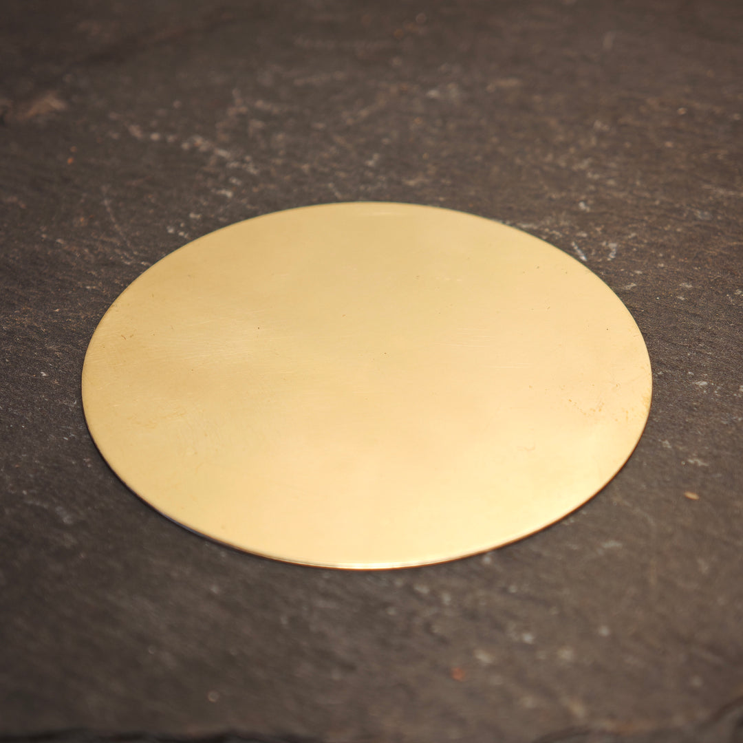 Räucherplatte Messing 4.8cm