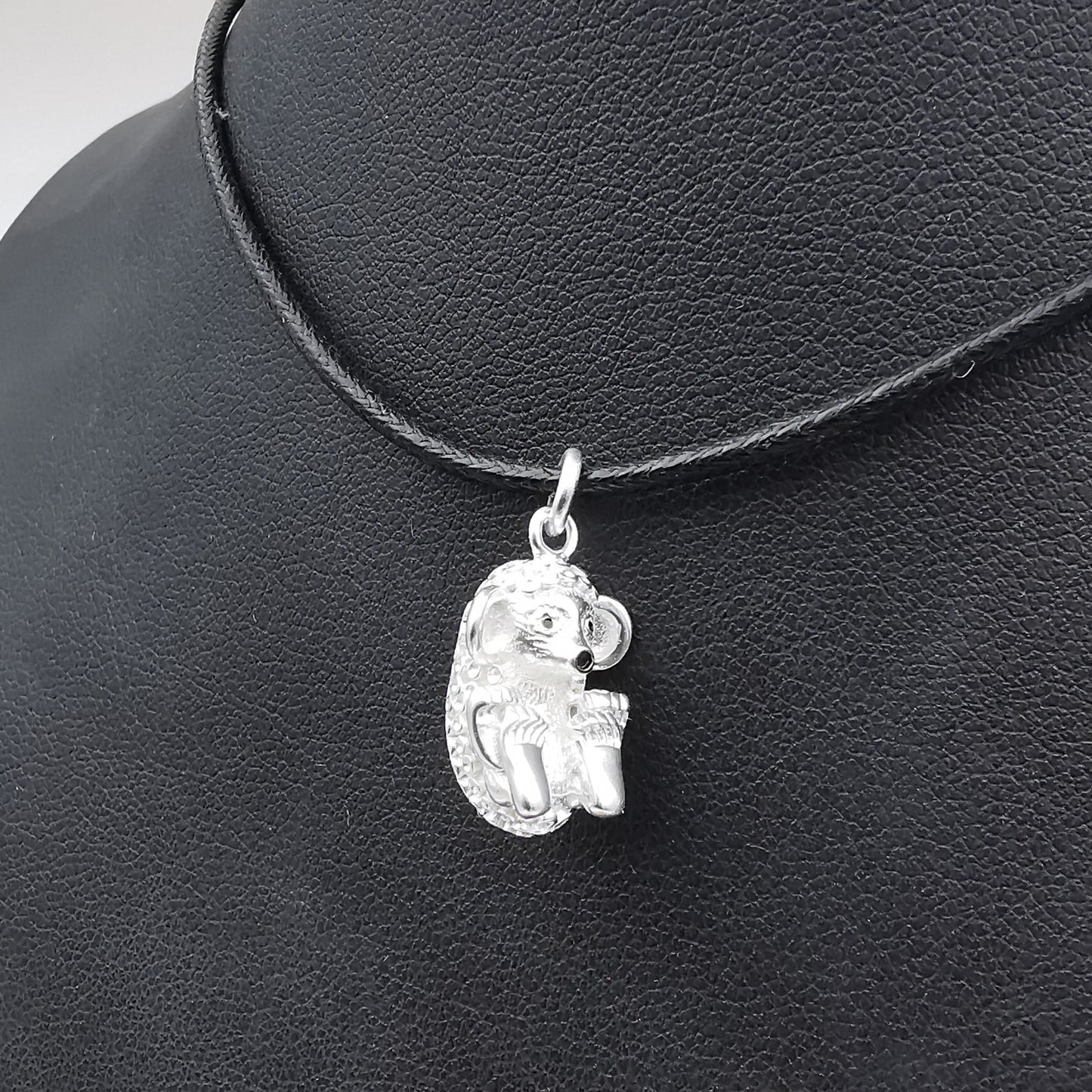 Anhänger IGEL 20mm Silber 925 mit kostenlosem Baumwollband