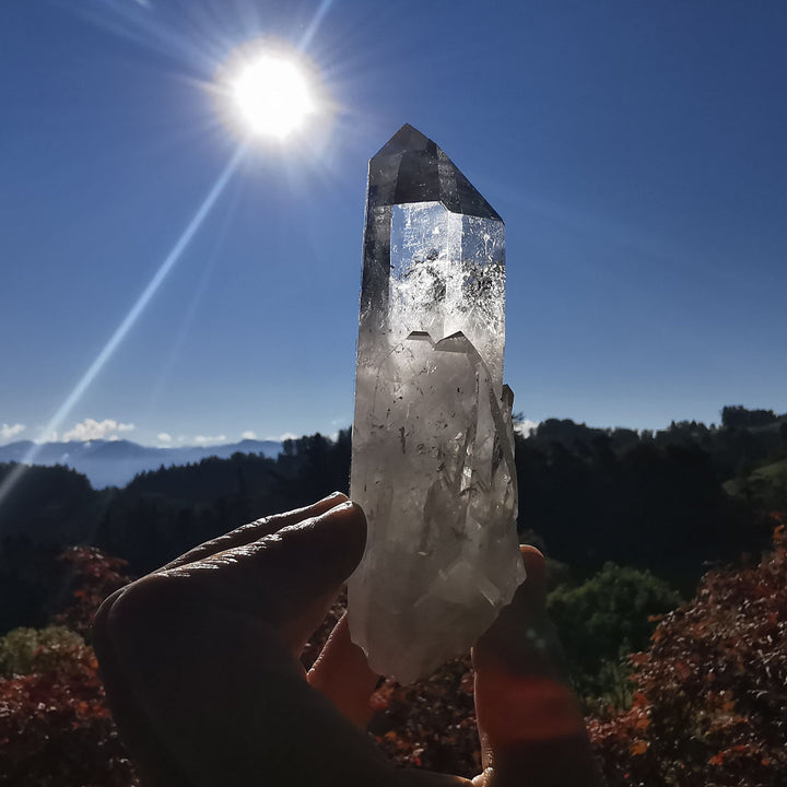 Bergkristall-Spitze Himalaya Speicherquarz TOP Stück (8)